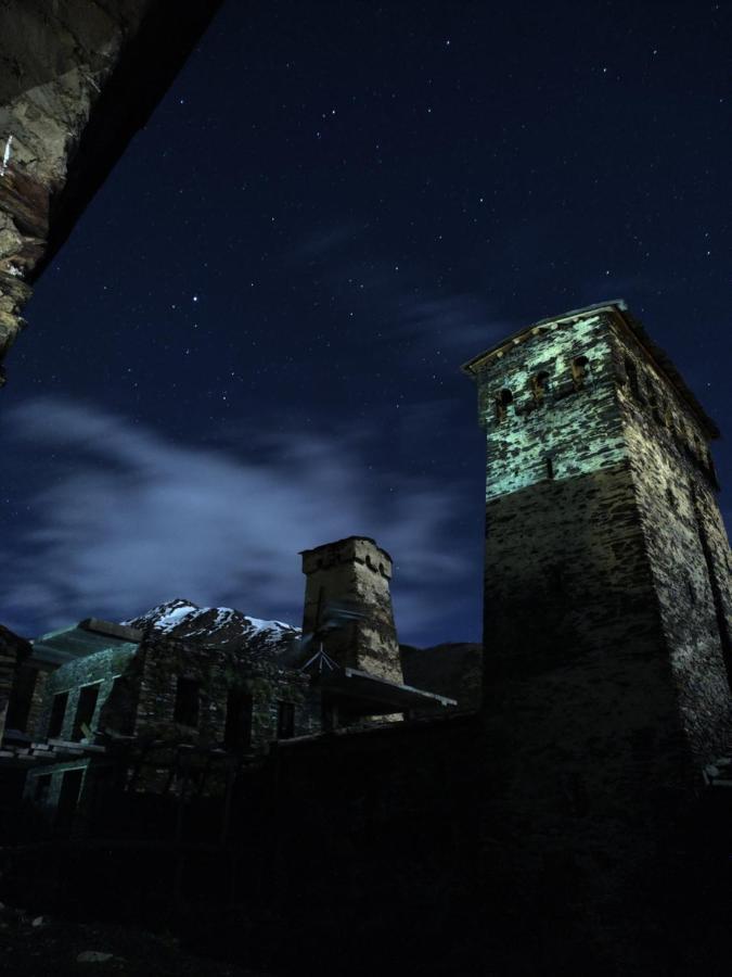 Mshvidoba Hotel Ushguli Bagian luar foto