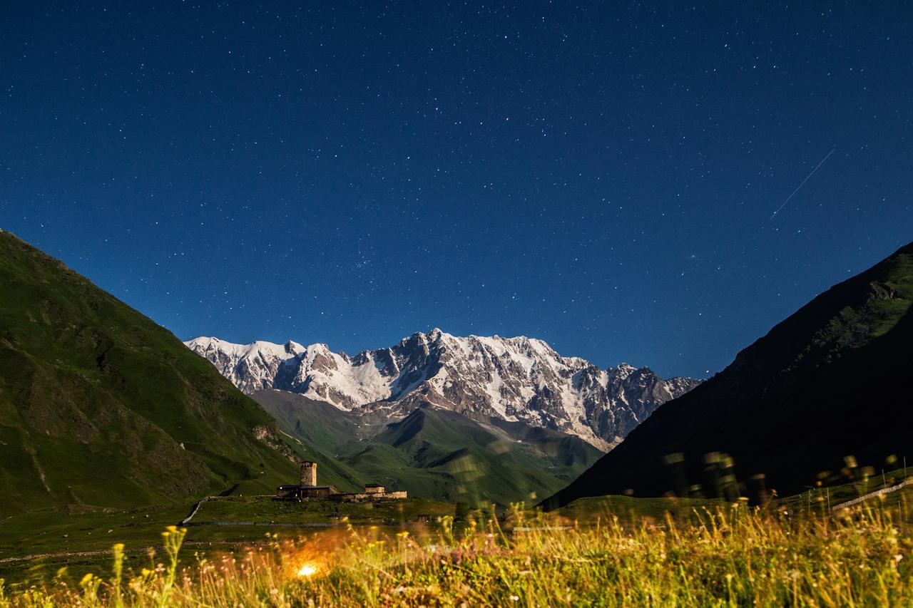 Mshvidoba Hotel Ushguli Bagian luar foto